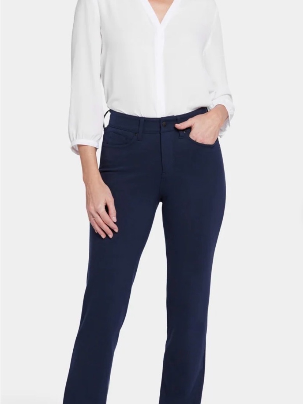 NYDJ Marilyn Straight Ponte Pants